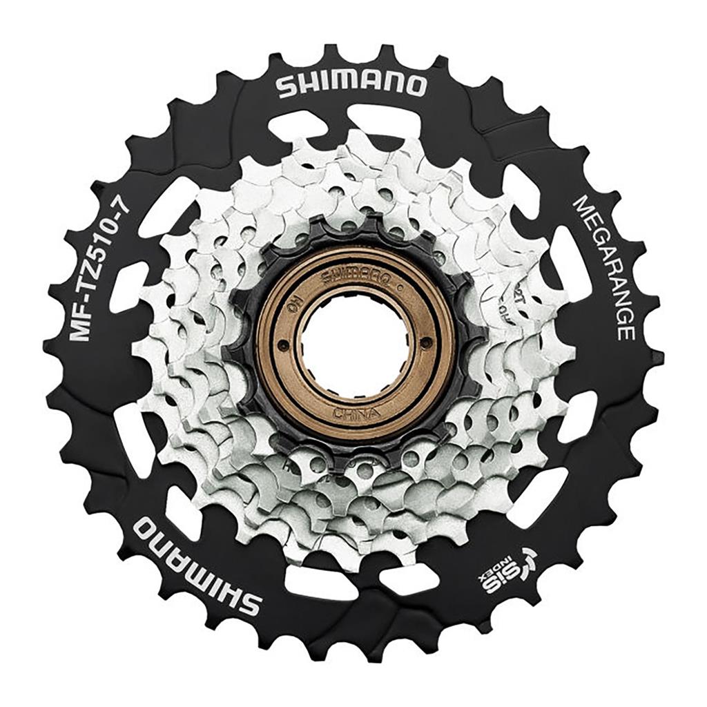 Kassettenkränze komplett Shimano Schraubkranz TZ510 7f 14-34Z