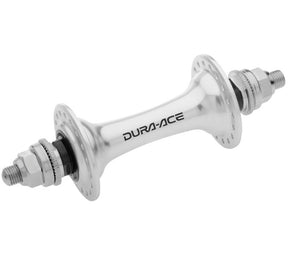 Vorderradnabe SHIMANO Vorderradnabe DURA-ACE TRACK HB-7710 36 Loch Vollachse m Muttern Silber