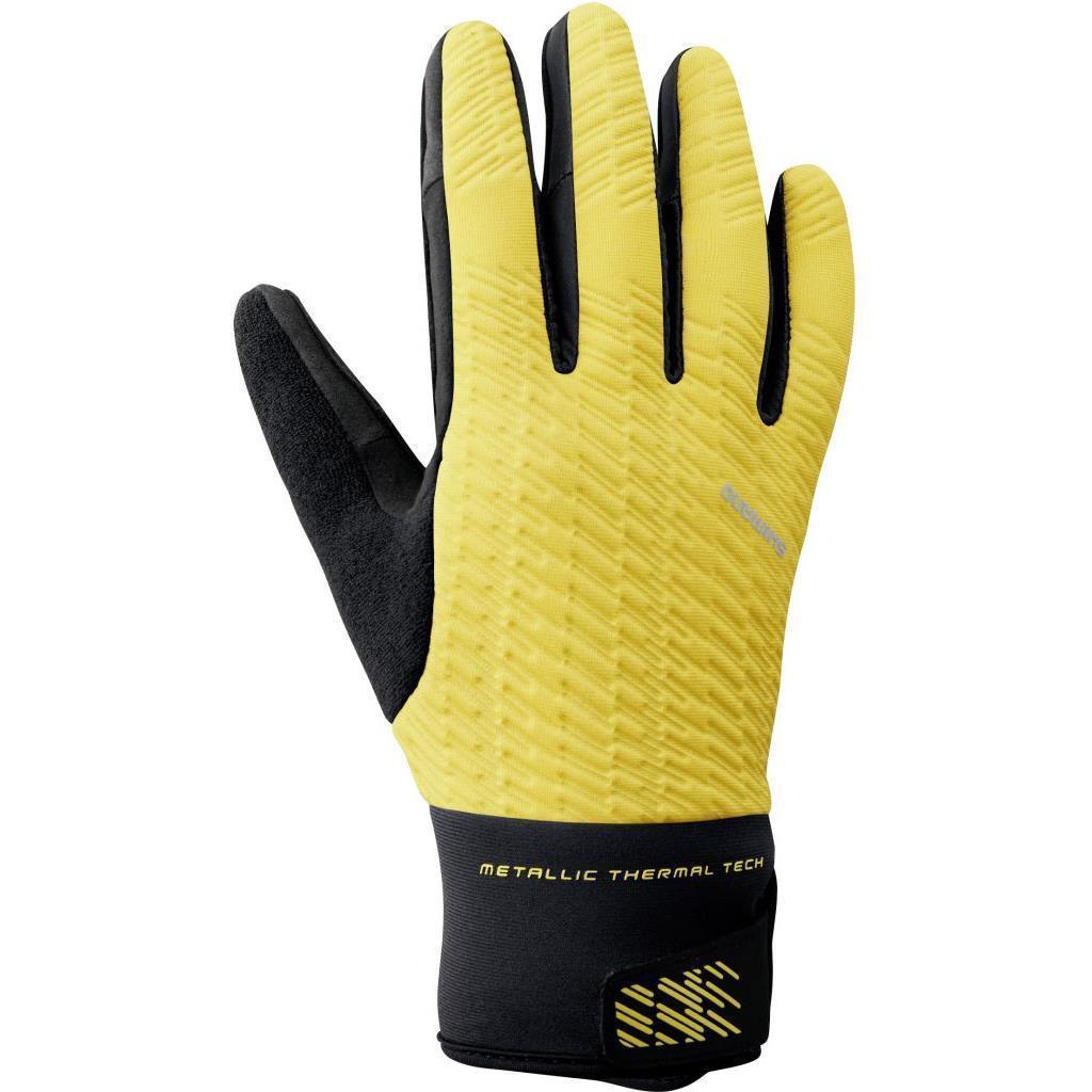 Unisex Shimano Windbreak Thermal Glove gelb