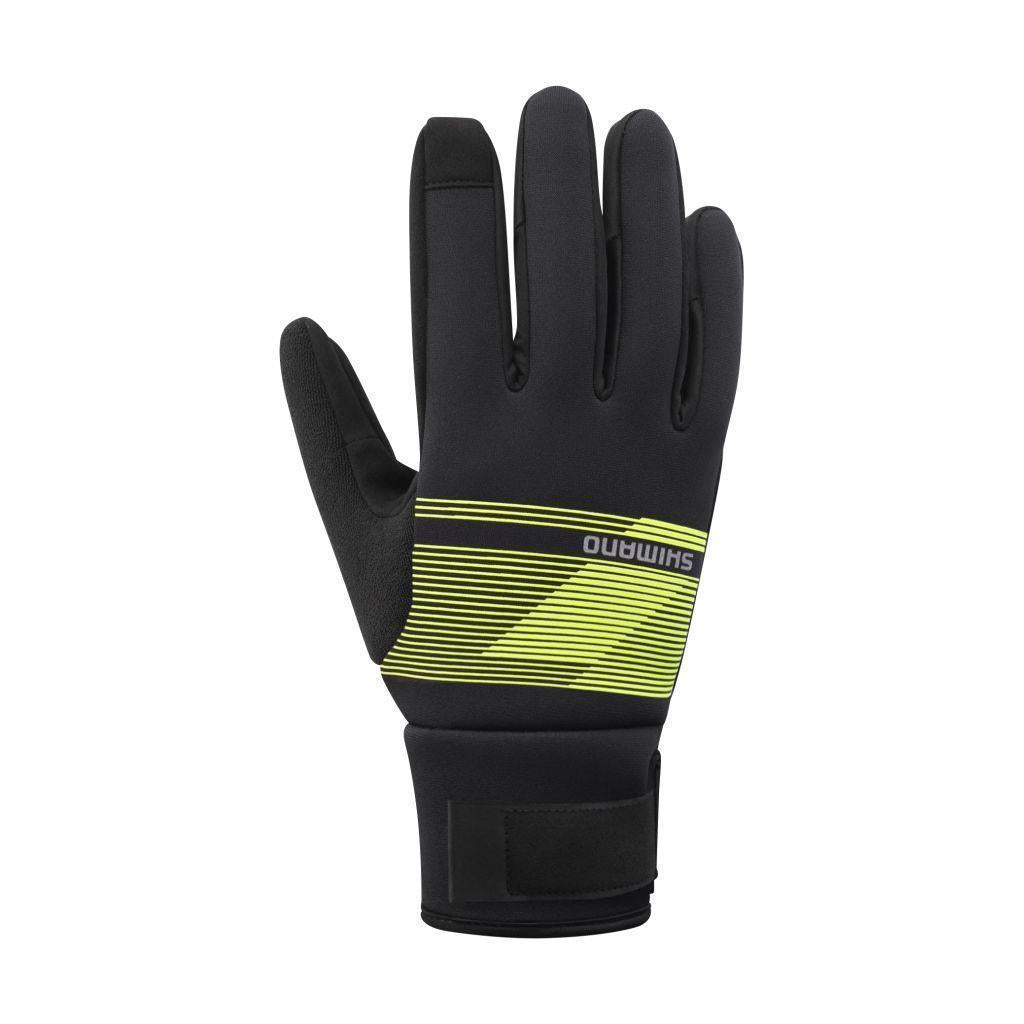 Unisex Shimano Windbreak Thermal Glove neongelb