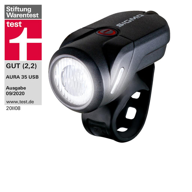 AkkuSchein Sigma Aura 35 USB Frontleuchte