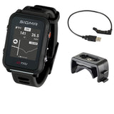 SportuhrTrack Sigma Sportuhr ID Tri schwarz Basic