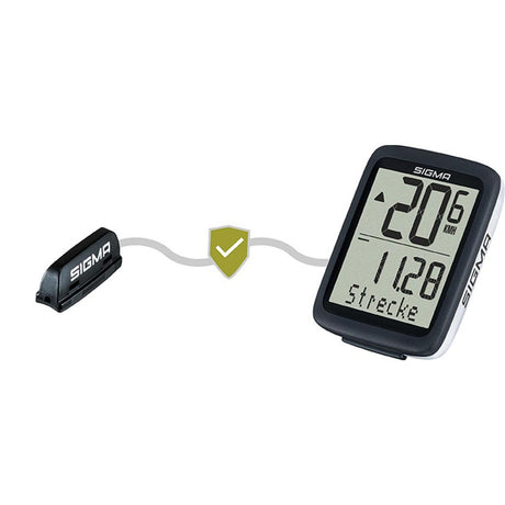 Kabelgebunden Sigma Tacho BC 100 WR