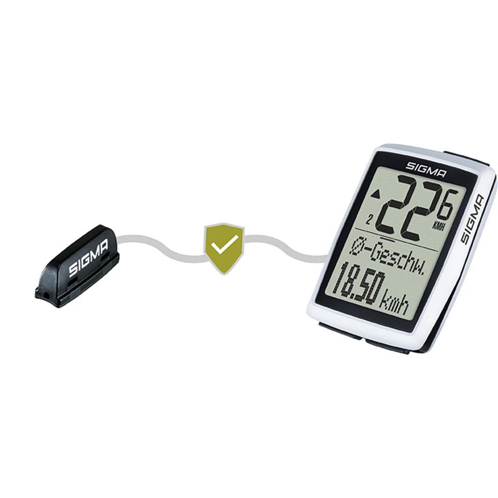 Kabelgebunden Sigma Tacho BC 120 WR