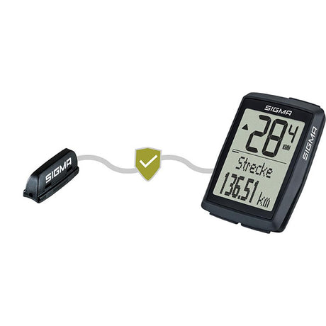 Kabelgebunden Sigma Tacho BC 140 WR