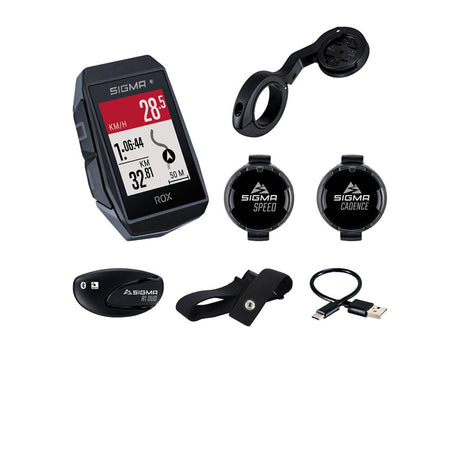 Kabellos Sigma Tacho ROX 111 Evo schwarz Sensor Set