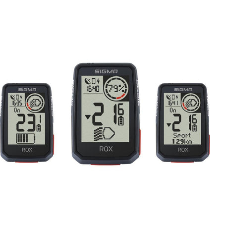 Kabellos Sigma Tacho ROX 20 schwarz Top Mount Set