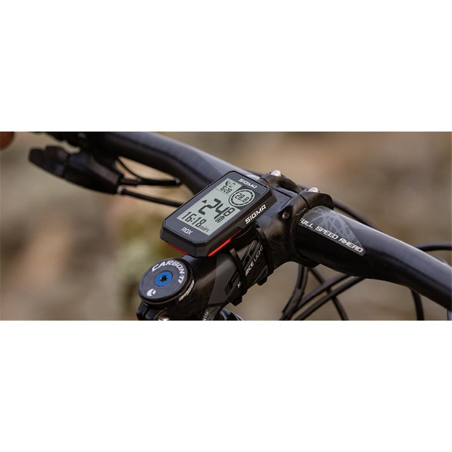 Sigma Tacho ROX 2.0 schwarz Top Mount Set – Bikespecht