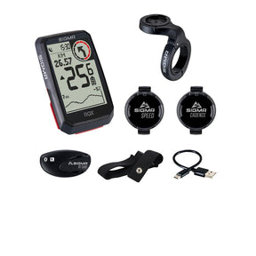 Kabellos Sigma Tacho ROX 40 schwarz Sensor Set