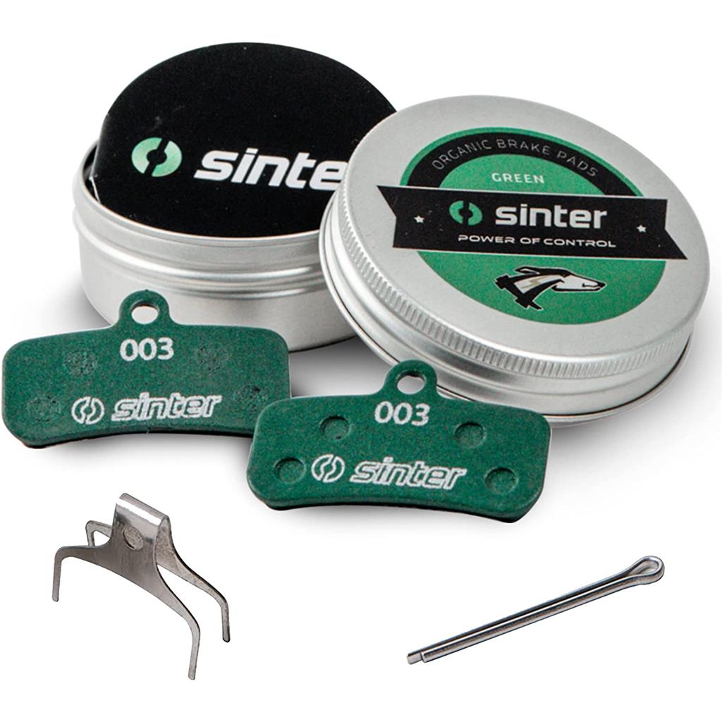 Disc Beläge Race handelsverpackt SINTER Bremsbelag grün Shimano Typ D (D03S Resin)