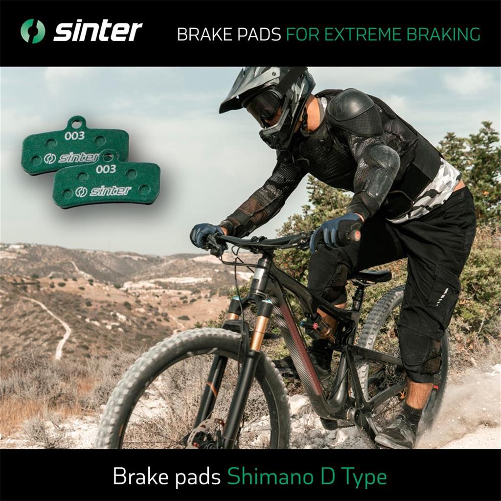 Disc Beläge Race handelsverpackt SINTER Bremsbelag grün Shimano Typ D (D03S Resin)