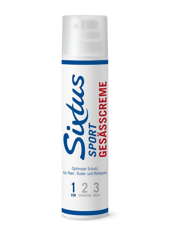 Fit &amp; Sport Sixtus Gesäßcreme Sixtus Sport 100ml vor dem Sport