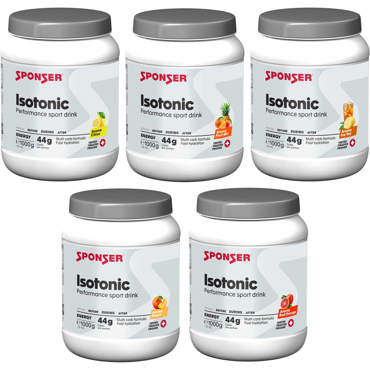 SPONSER Isotonic Performance Sport Drink Instantpulver 1.000 g Dose