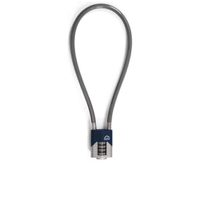 Kabelschlösse Squire Kabelschloss Vulcan Combi 600 blau-silber