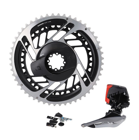Tretlager Sram Powermeter Kit Sram Red AXS D1 DMinklKettenbl-UmwAlugrau52-39Z12f