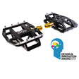 Trail SPD-BMX Tatze Pedal TWO-FACE Titan Plattform-SPD