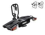 Dach- und Heckträger Thule Kupplungsträger Thule Easy Fold XT 965 FIX4BIKE für 2 Räder