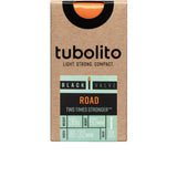 tubolito Tubo Road 700C 18-622 -> 32-622 SV Ventil 60 mm schwarz