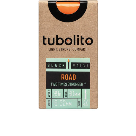 tubolito Tubo Road 700C 18-622 -> 32-622 SV Ventil 60 mm schwarz