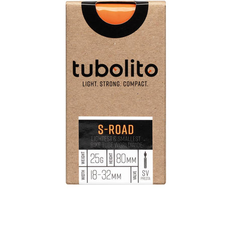 tubolito S-Tubo Road 700C 18-622 -> 32-622 SV Ventil 80 mm